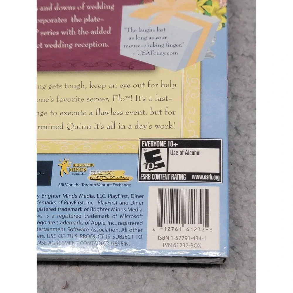 Wedding Dash PC Mac CD-ROM Game Sealed PlayFirst 2007 Sim Strategy